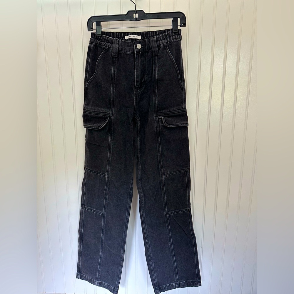 PacSun Charcoal Cargo Pants